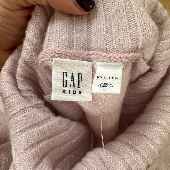 Pink Gap Turtleneck Dress - Picture 2 of 2